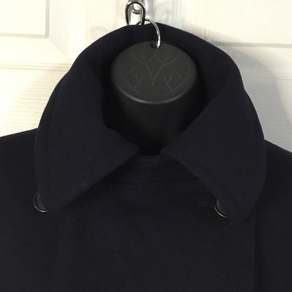 J. Crew black wool peacoat, size small. - Picture 6 of 12